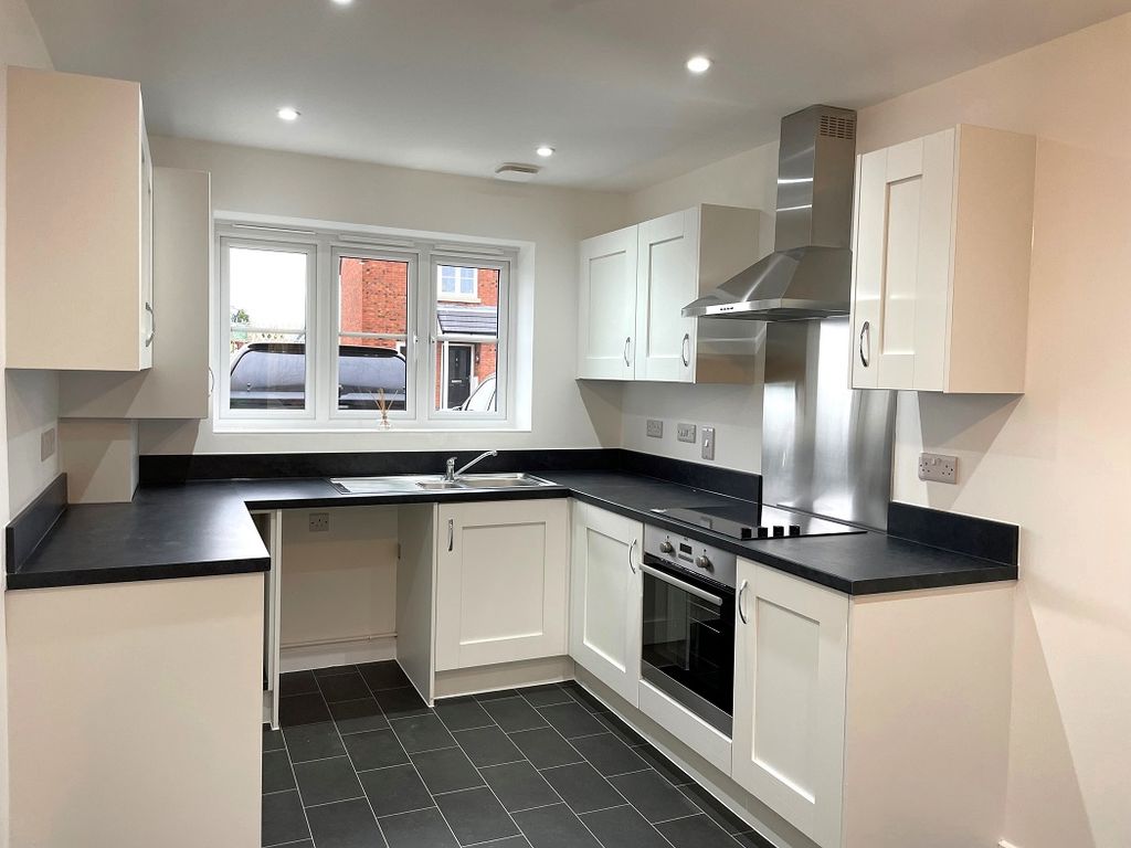 New home, 3 bed terraced house for sale in Roundhouse Way, Loughborough LE12, £128,250