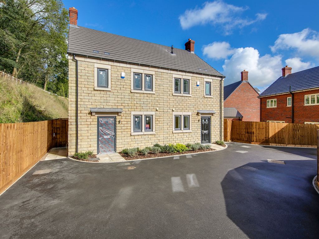 New home, 3 bed semi-detached house for sale in Bull Bridge, Ambergate, Belper DE56, £245,000