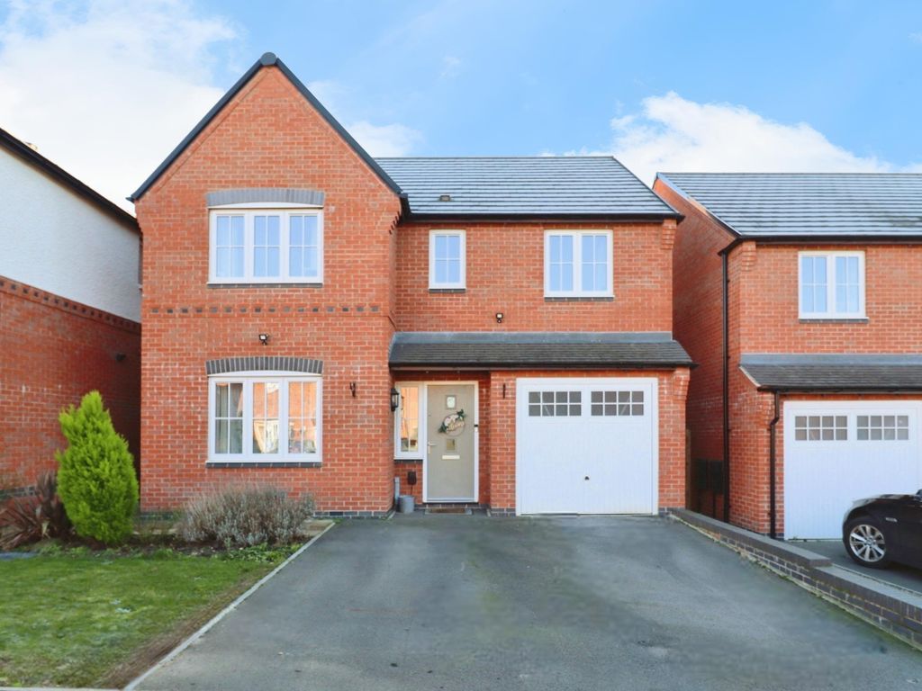 4 bed detached house for sale in Luke Jeayes Close, Cawston, Rugby CV22, £409,950