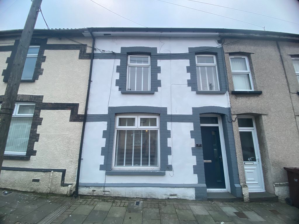 3 bed terraced house for sale in Warne Street, Blackwood NP12, £140,000