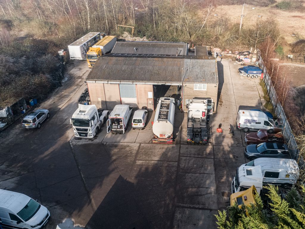 Industrial for sale in Brockhall Garage, Stretton Sugwas, Hereford HR4, Non quoting