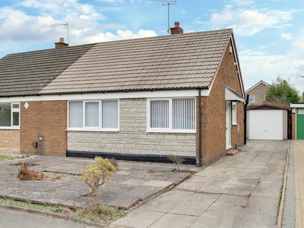 2 bed semi-detached bungalow for sale in Avon Court, Alsager, Stoke-On-Trent ST7, £164,250