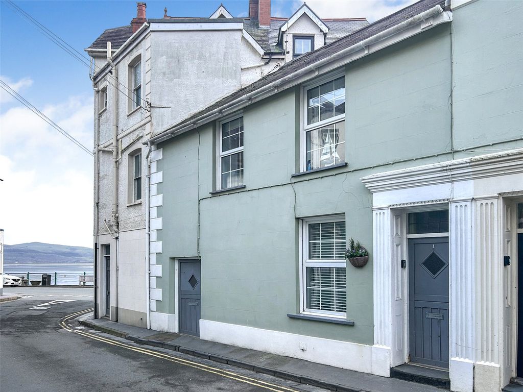 2 bed terraced house for sale in New Street, Aberdyfi, Gwynedd LL35, £200,000