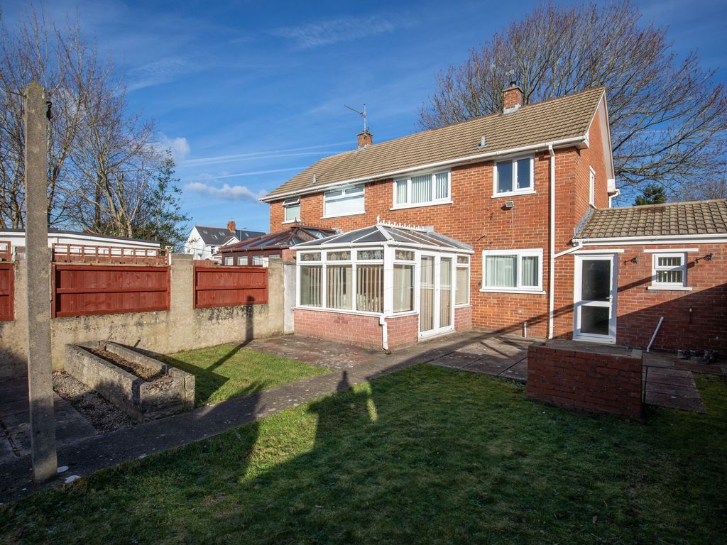 2 bed semi-detached house for sale in Aberporth Road, Cardiff CF14, £225,000