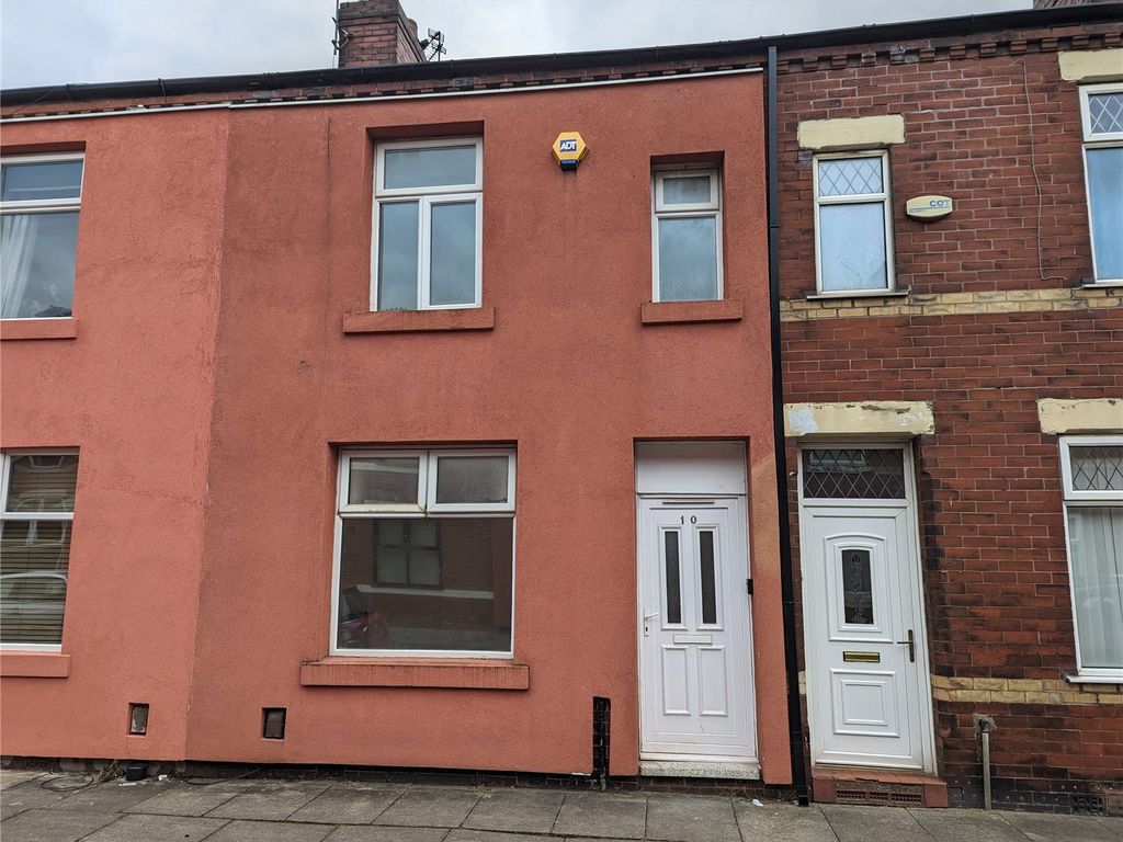 2 bed terraced house for sale in Southbourne Street, Salford, Greater Manchester M6, £130,000