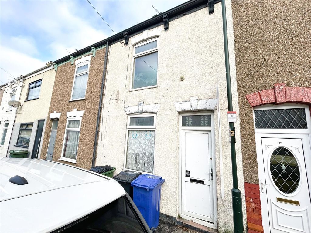 3 bed terraced house for sale in Hildyard Street, Grimsby DN32, £42,000