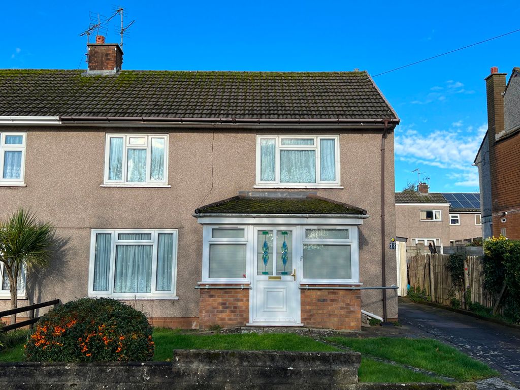 3 bed semi-detached house for sale in Dinas Road, Penarth CF64, £285,000