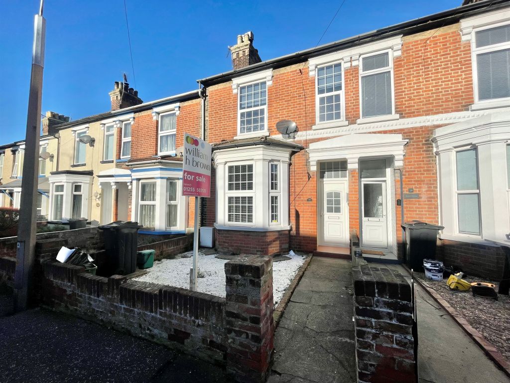 3 bed terraced house for sale in Lee Road, Dovercourt, Harwich CO12, £170,000