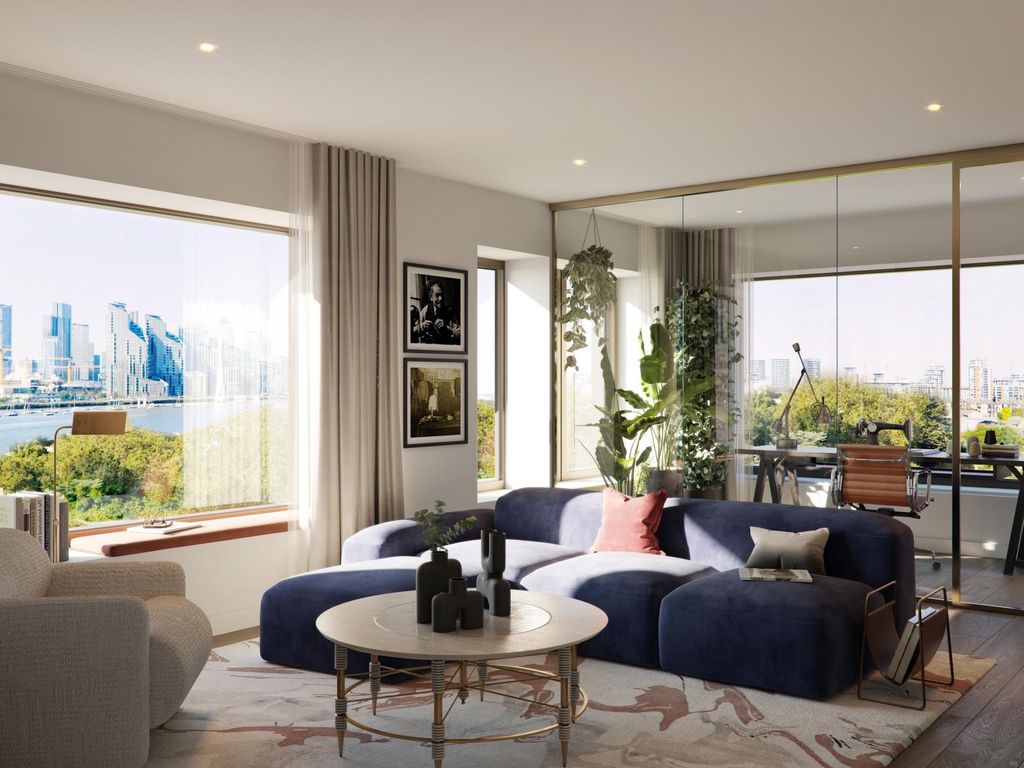 2 bed flat for sale in The Deanston, Riverscape E16, £565,000