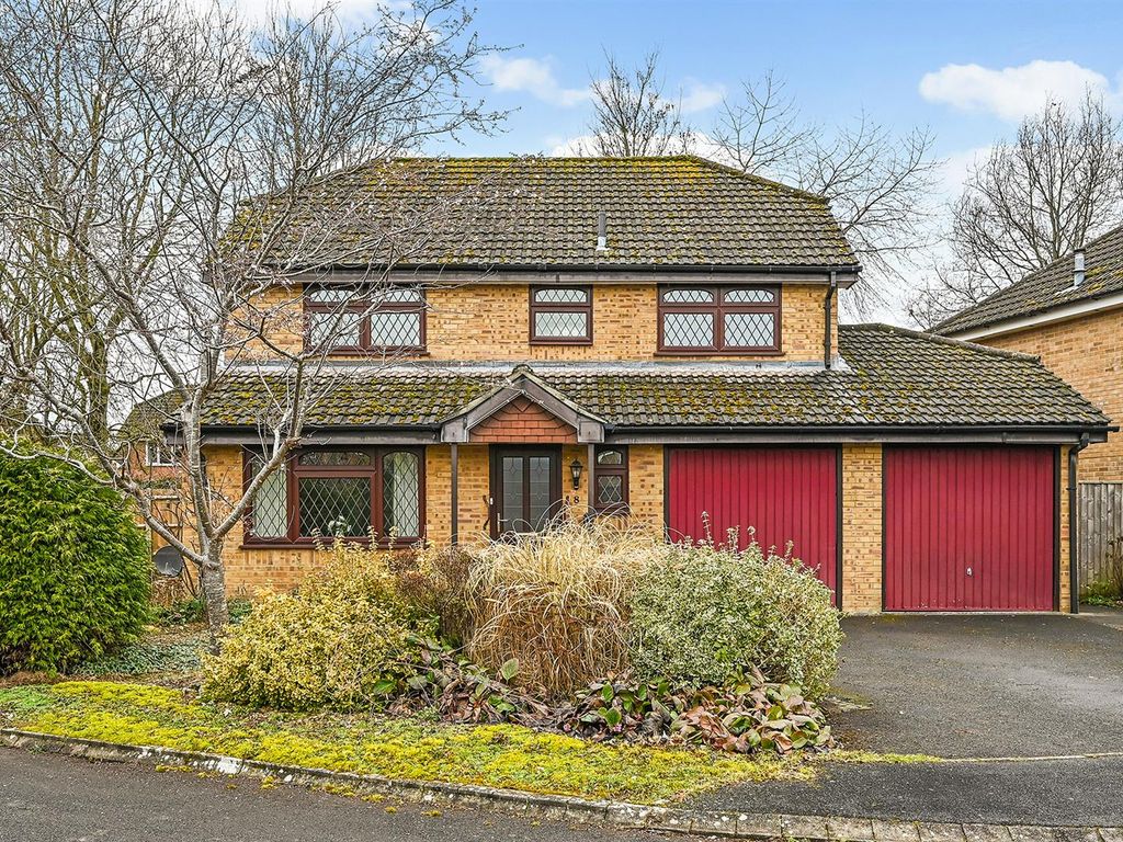 4 bed detached house for sale in Taskers Drive, Anna Valley, Andover SP11, £525,000