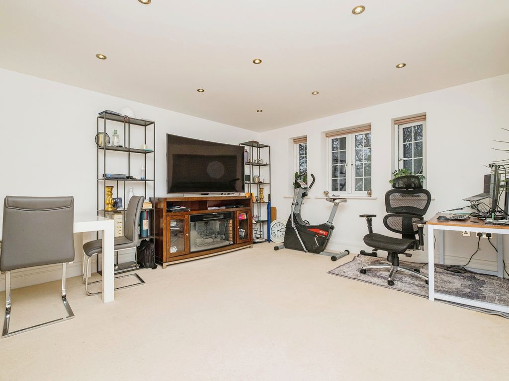 2 bed flat for sale in Woodham Place, Sheerwater Road, Woodham, Surrey KT15, £350,000