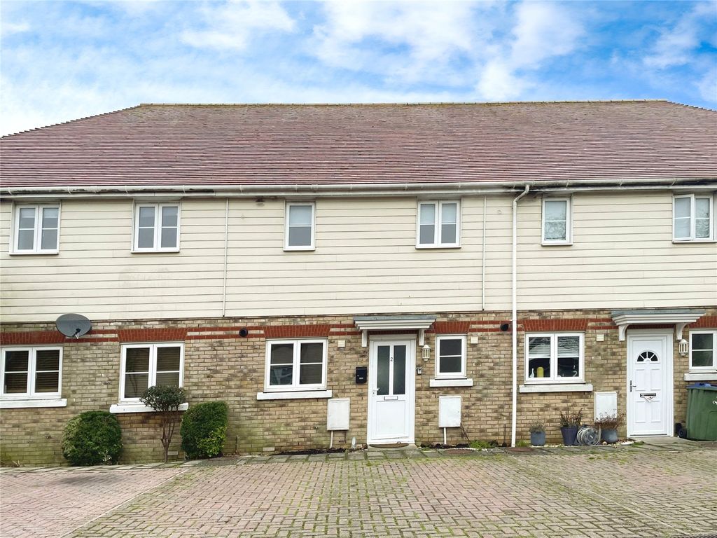 3 bed terraced house for sale in West View Gardens, Yapton, Arundel, West Sussex BN18, £270,000