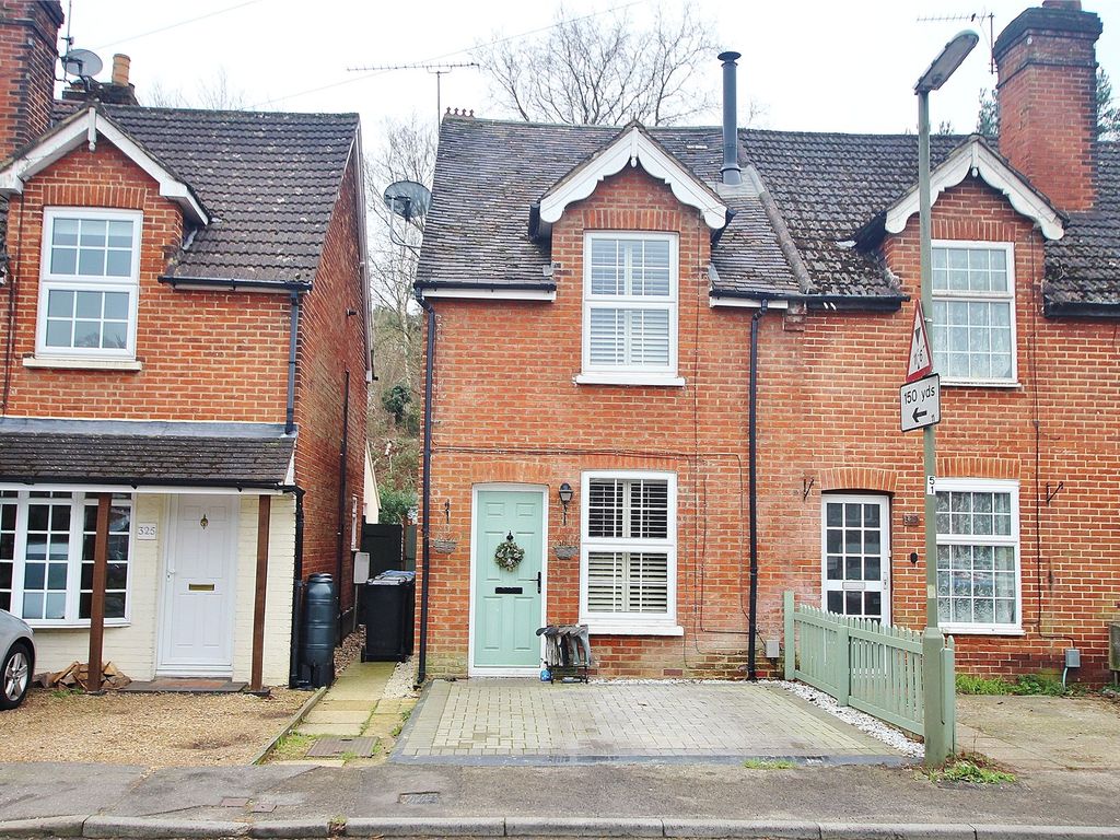 2 bed end terrace house for sale in Brookwood, Woking, Surrey GU24, £450,000