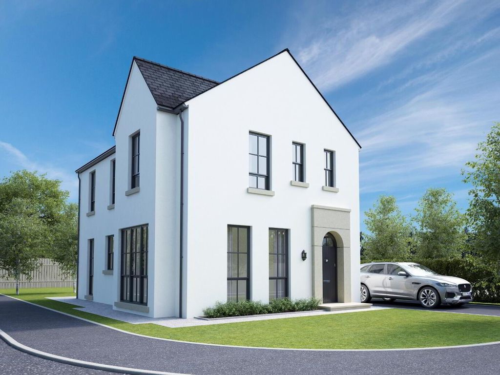 4 bed detached house for sale in The Priory, Deanery Place, Whitehouse, Derry BT48, £299,950