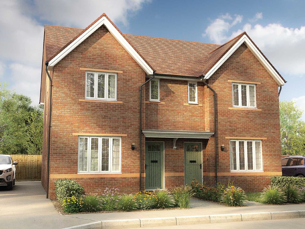 New home, 3 bed semi-detached house for sale in "The Kilburn" at Beamhill Road, Anslow, Burton-On-Trent DE13, £259,950
