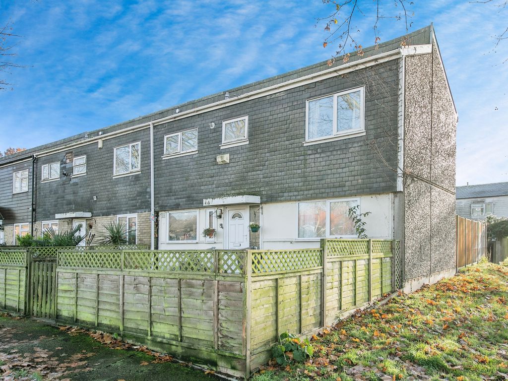 3 bed end terrace house for sale in Hartest Way, Great Cornard, Sudbury, Suffolk CO10, £190,000
