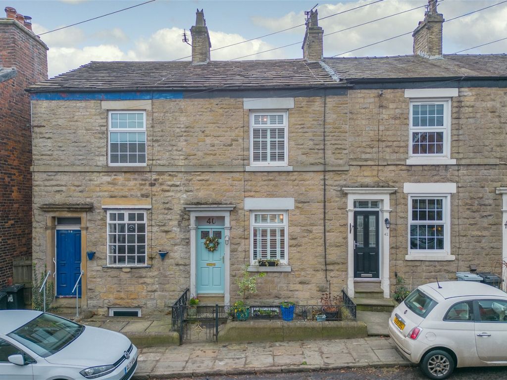 2 bed terraced house for sale in Henshall Road, Bollington, Macclesfield SK10, £295,000