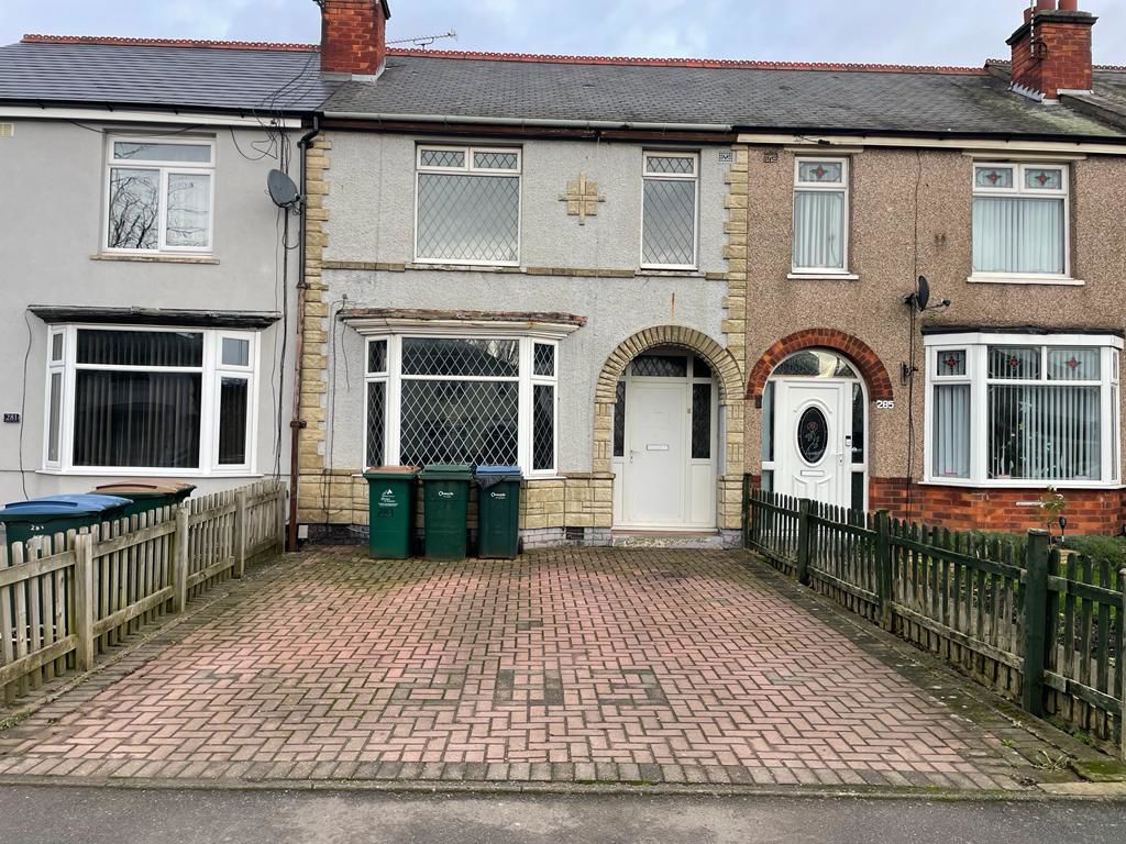 3 bed terraced house for sale in Henley Road, Coventry CV2, £125,000