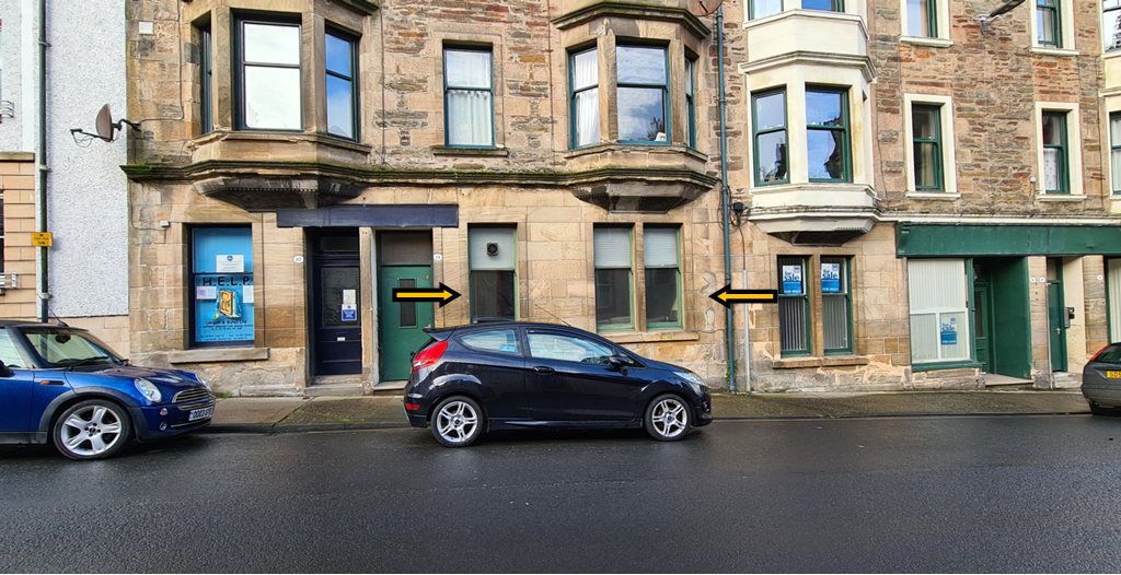 1 bed flat for sale in Bishop Street, Isle Of Bute PA20, £55,000