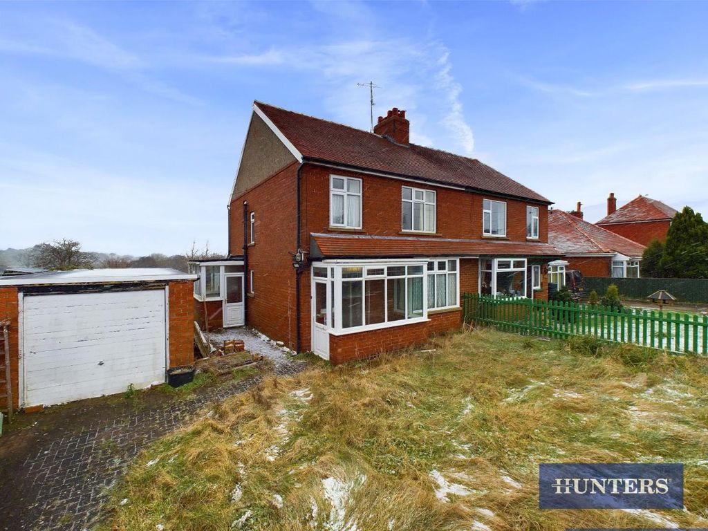 3 bed semi-detached house for sale in Stone Quarry Road, Burniston, Scarborough YO13, £230,000