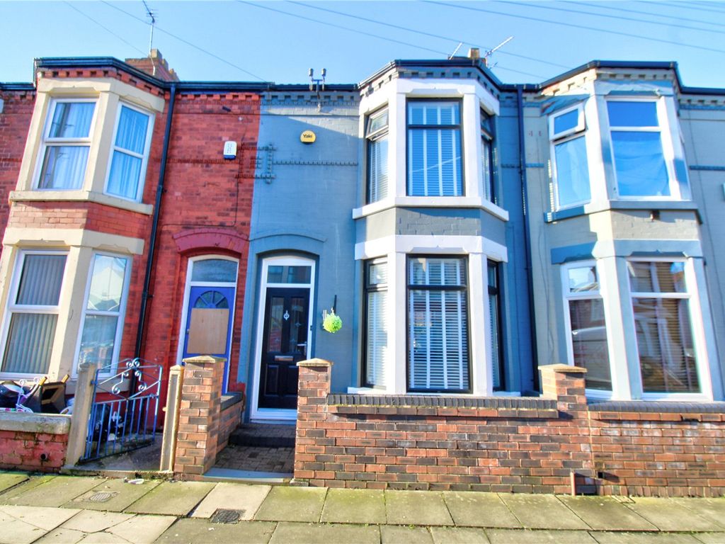 3 bed terraced house for sale in Hanford Avenue, Orrell Park, Merseyside L9, £150,000