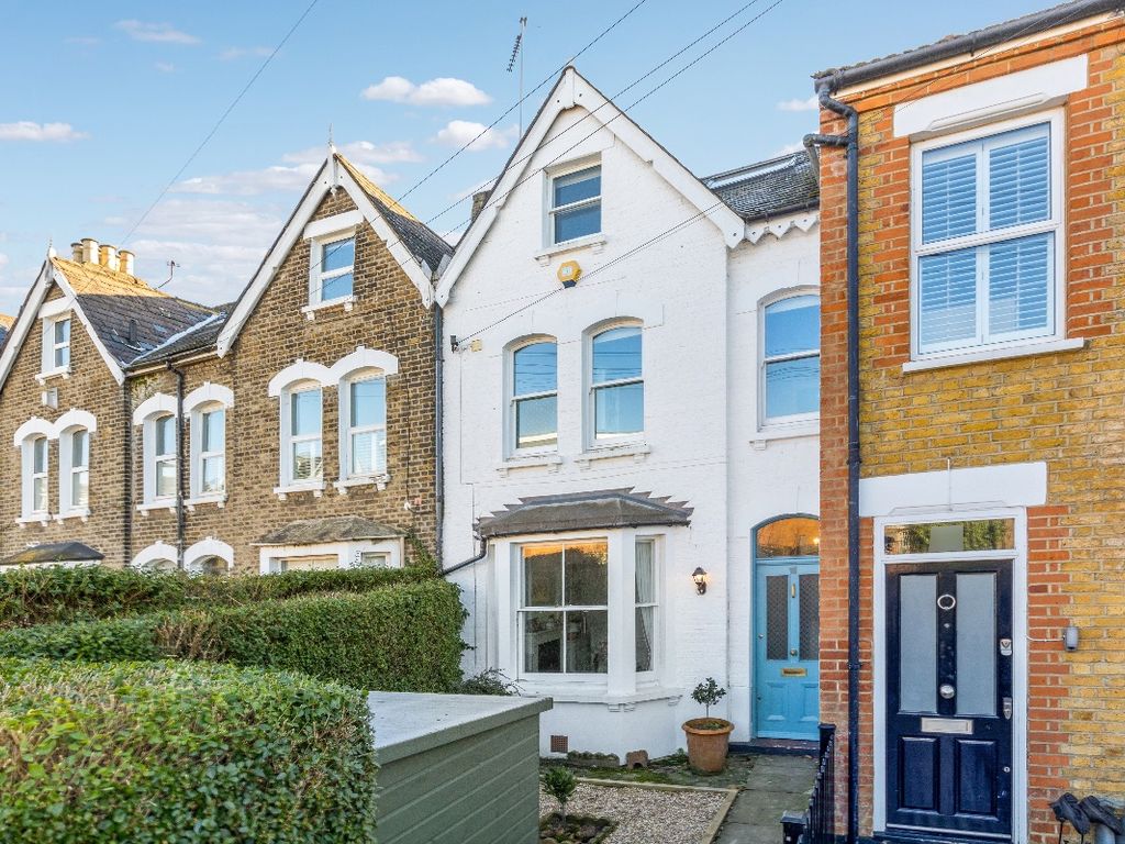 4 bed terraced house for sale in South Worple Way, London SW14, £1,225,000