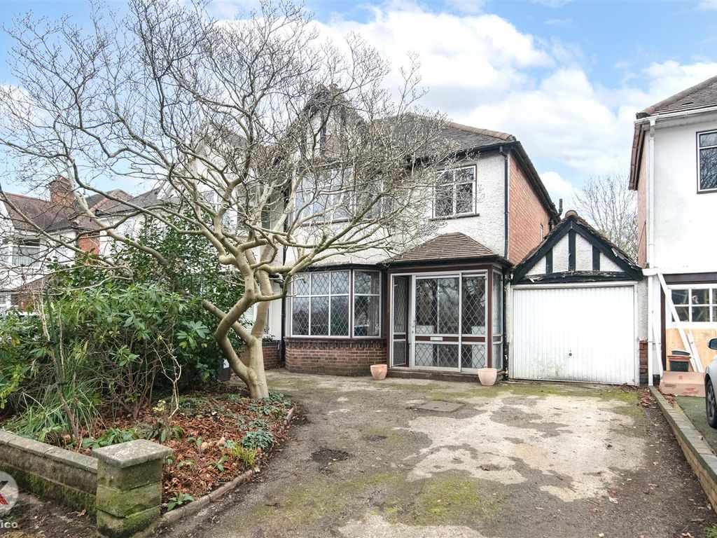 3 bed semi-detached house for sale in Highfield Road, Hall Green, Birmingham B28, £275,000