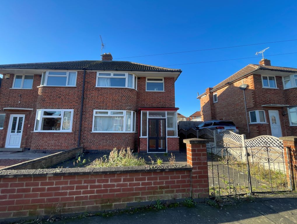 3 bed semi-detached house for sale in 9 Stratford Road, Off Braunstone Lane, Leicester LE3, £169,000