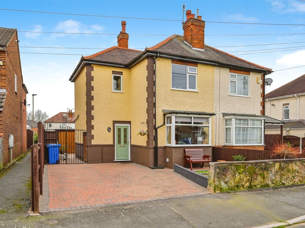 2 bed semi-detached house for sale in Chadwick Avenue, Allenton, Derby DE24, £205,000