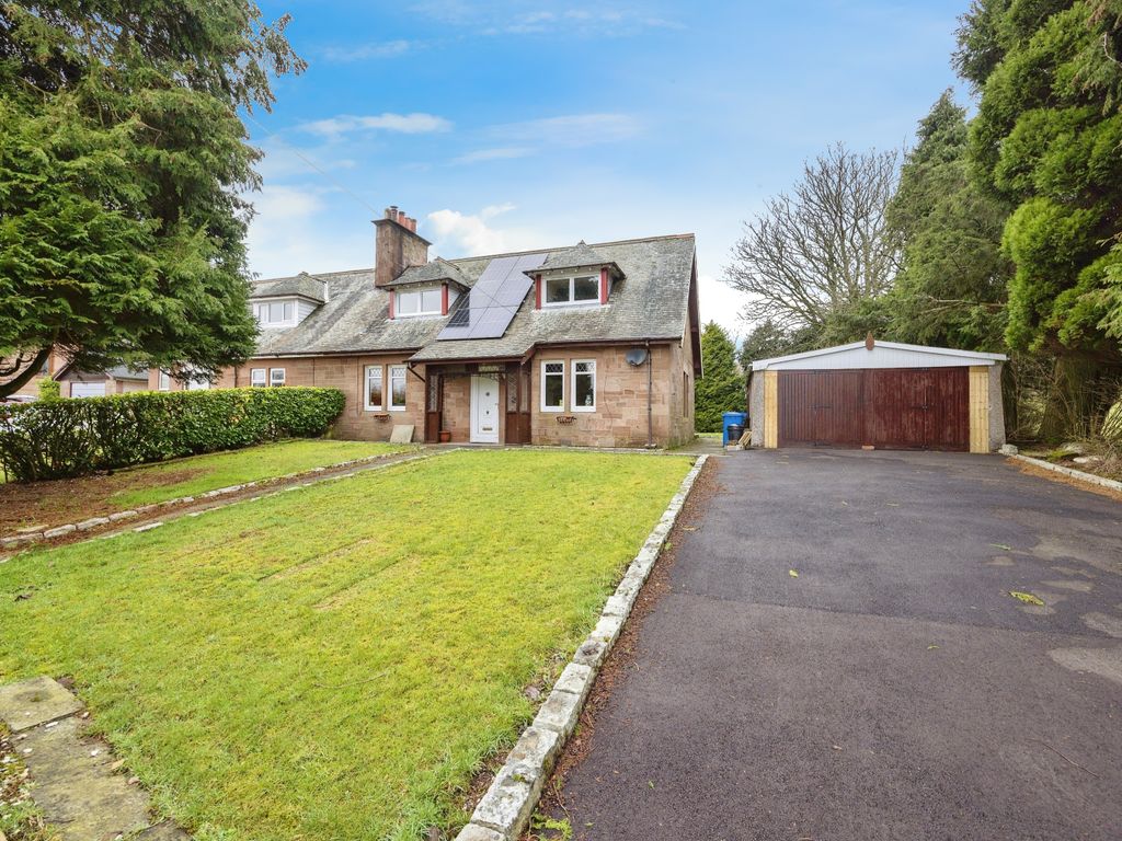 3 bed semi-detached house for sale in Leadhills Road, Abington, Biggar ML12, £190,000