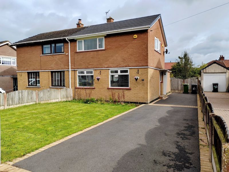 2 bed semi-detached house for sale in Skelwith Close, Carlisle CA2, £145,000