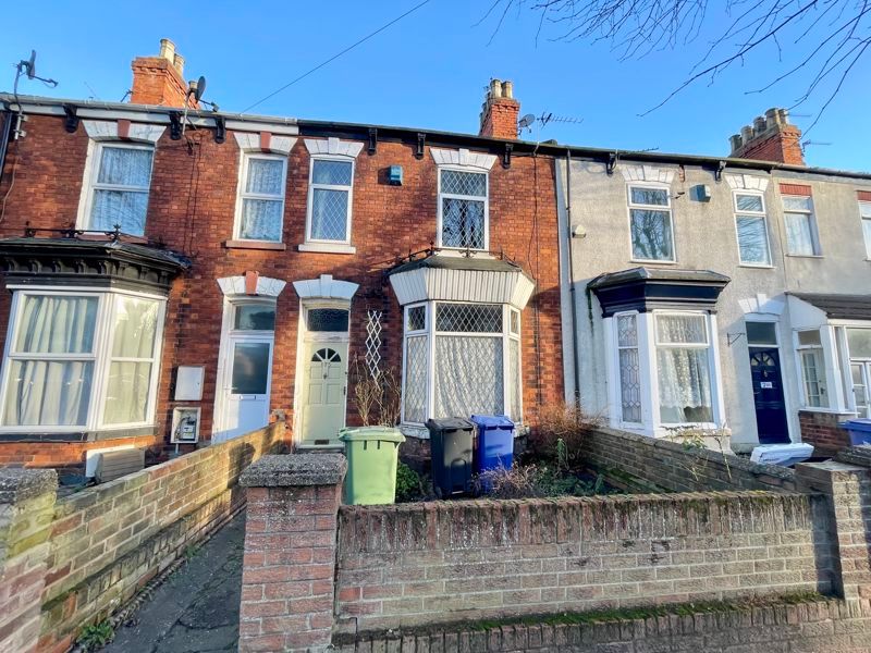 3 bed terraced house for sale in Hainton Avenue, Grimsby DN32, £88,500
