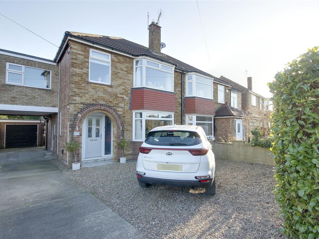 4 bed semi-detached house for sale in Riverview Avenue, North Ferriby HU14, £325,000
