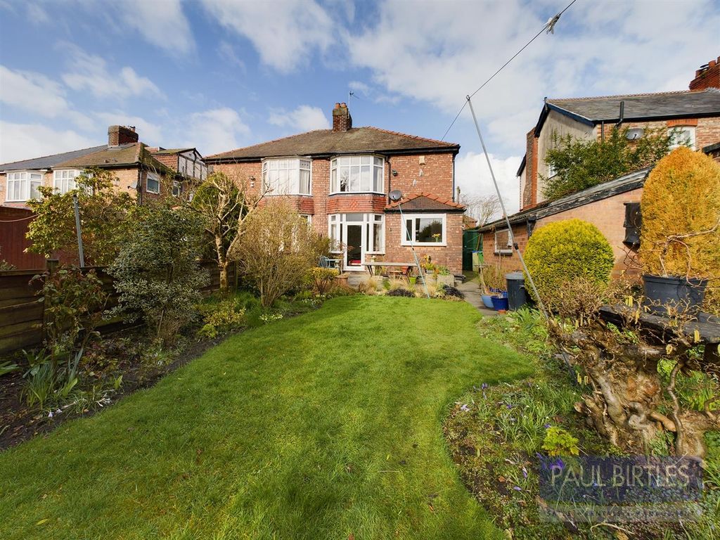 3 bed semi-detached house for sale in Ryebank Road, Chorlton, Manchester M21, £475,000