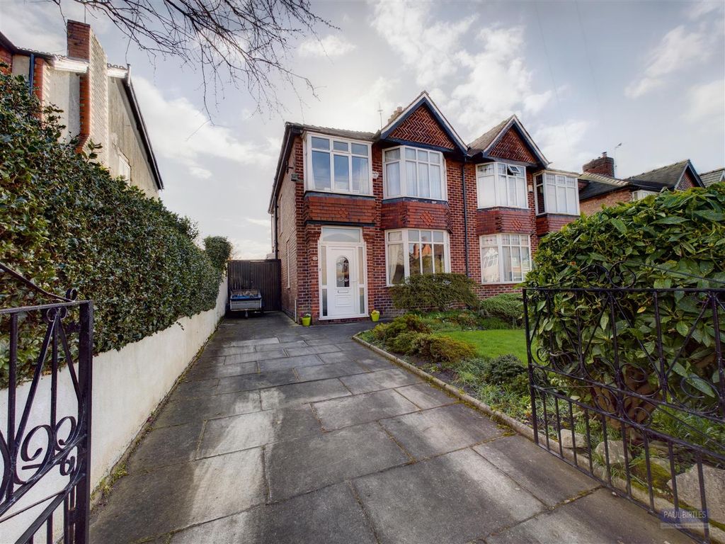3 bed semi-detached house for sale in Ryebank Road, Chorlton, Manchester M21, £475,000