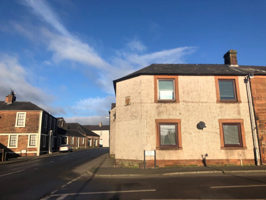 2 bed flat for sale in Rose Street, Annan DG12, £70,000