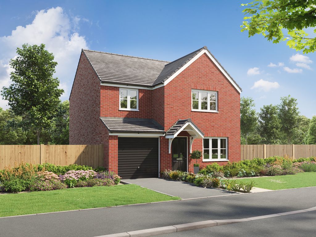 New home, 4 bed detached house for sale in "The Burnham" at Yarm Back Lane, Stockton-On-Tees TS21, £295,950