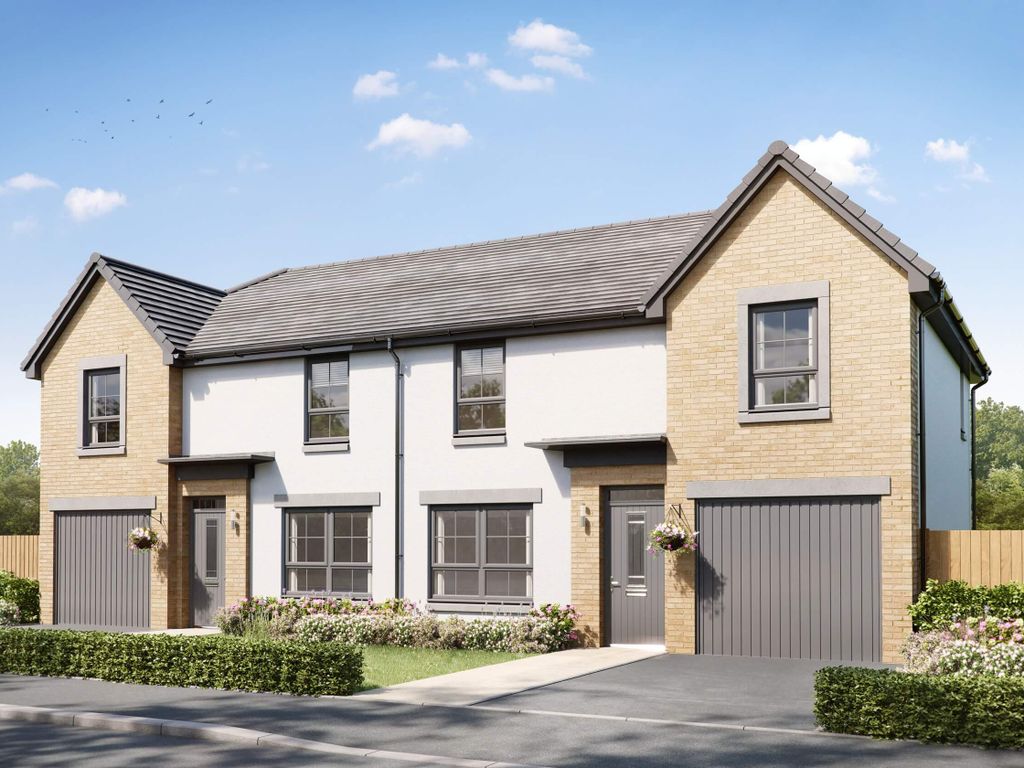 New home, 3 bed semi-detached house for sale in "Duart" at Gairnhill, Aberdeen AB15, £314,995