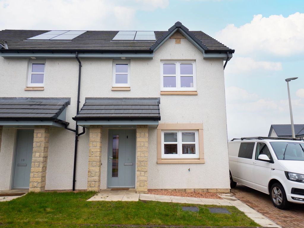 3 bed semi-detached house for sale in Snibble Gardens, Uphall Station EH54, £245,000