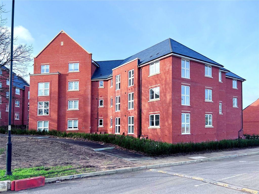 New home, 1 bed flat for sale in Ford Place, Wellesley, Aldershot GU11, £210,000