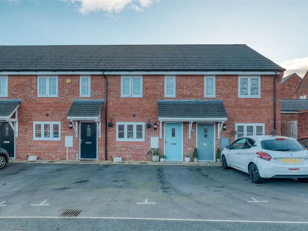 2 bed terraced house for sale in Noble Way, Cheswick Green, Solihull B90, £120,000