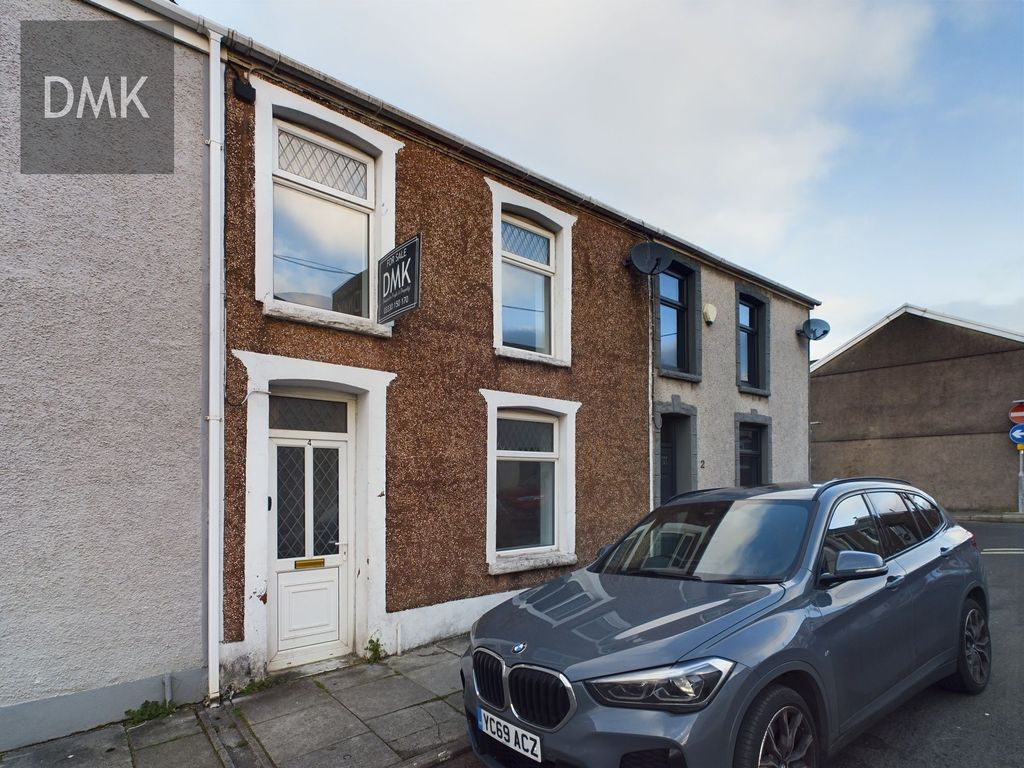 3 bed terraced house for sale in Meadow Street, Maesteg CF34, £120,000