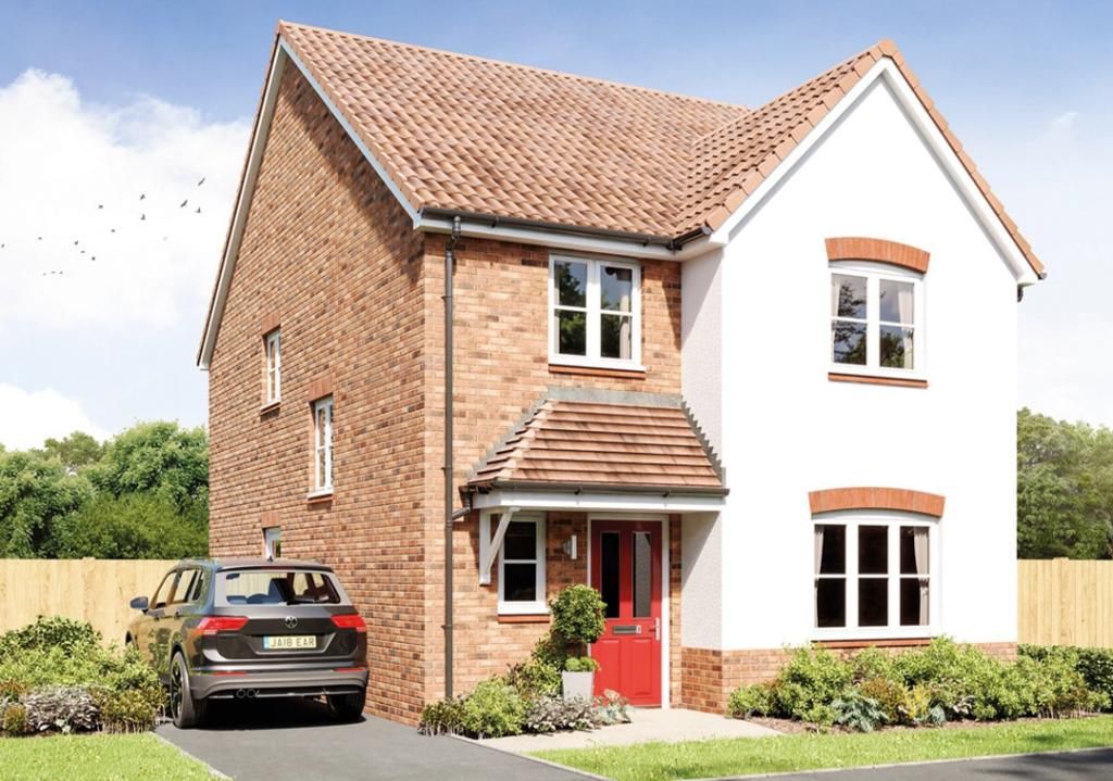 New home, 4 bed detached house for sale in "Chiddingstone" at Salhouse Road, Rackheath, Norwich NR13, £269,970
