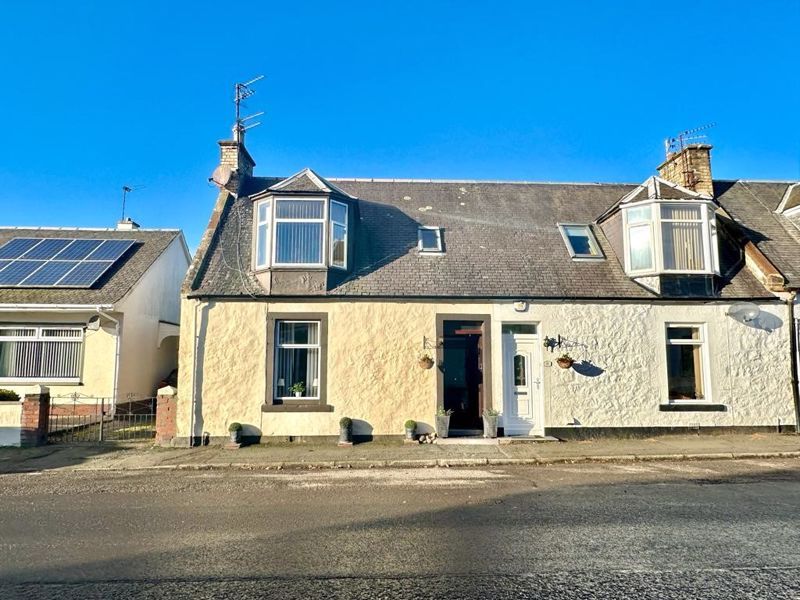 2 bed end terrace house for sale in Main Street, Dalrymple, Ayr KA6, £99,000