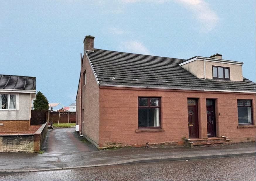 2 bed semi-detached house for sale in Westwood Road, Newmains, Wishaw ML2, £125,000