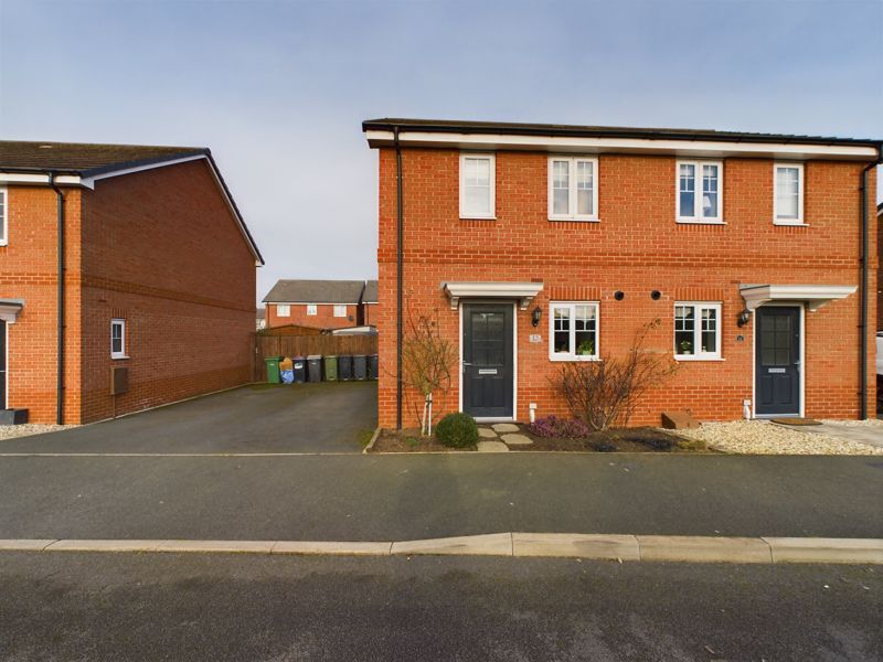 2 bed semi-detached house for sale in Garland Place, Shifnal, Shropshire. TF11, £225,000