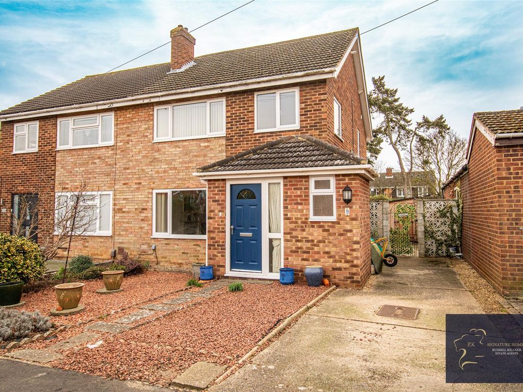 3 bed semi-detached house for sale in Park Drive, Little Paxton, St. Neots PE19, £335,000