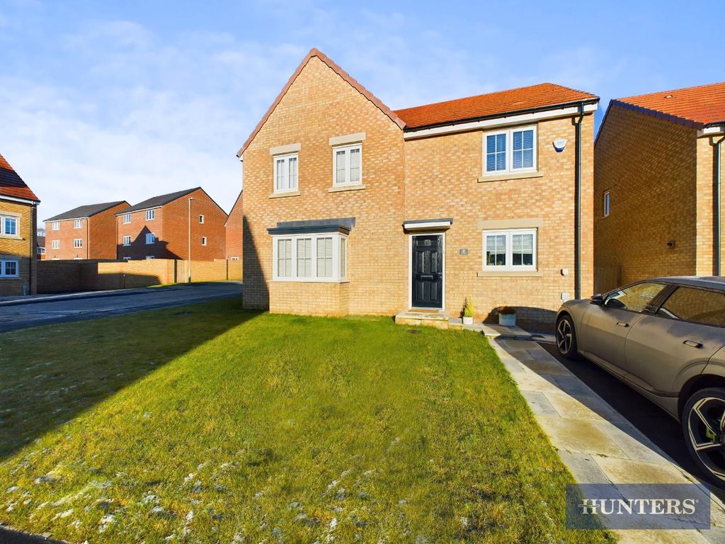 2 bed semi-detached house for sale in Shield Way, Eastfield, Scarborough YO11, £165,000