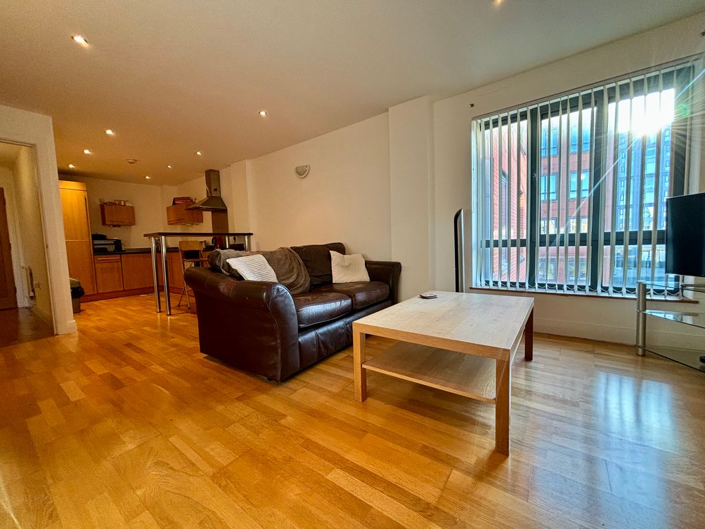 1 bed flat for sale in Ellesmere Street, Castlefield, Manchester M15, £165,000