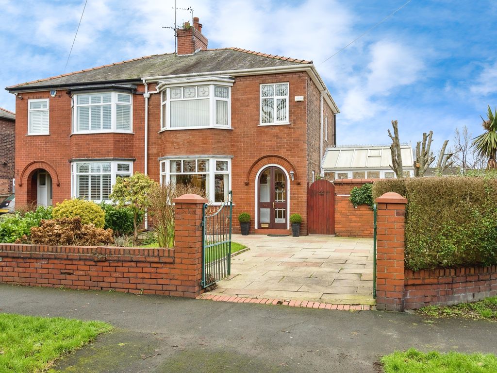 3 bed semi-detached house for sale in Henfold Road, Manchester M29, £360,000